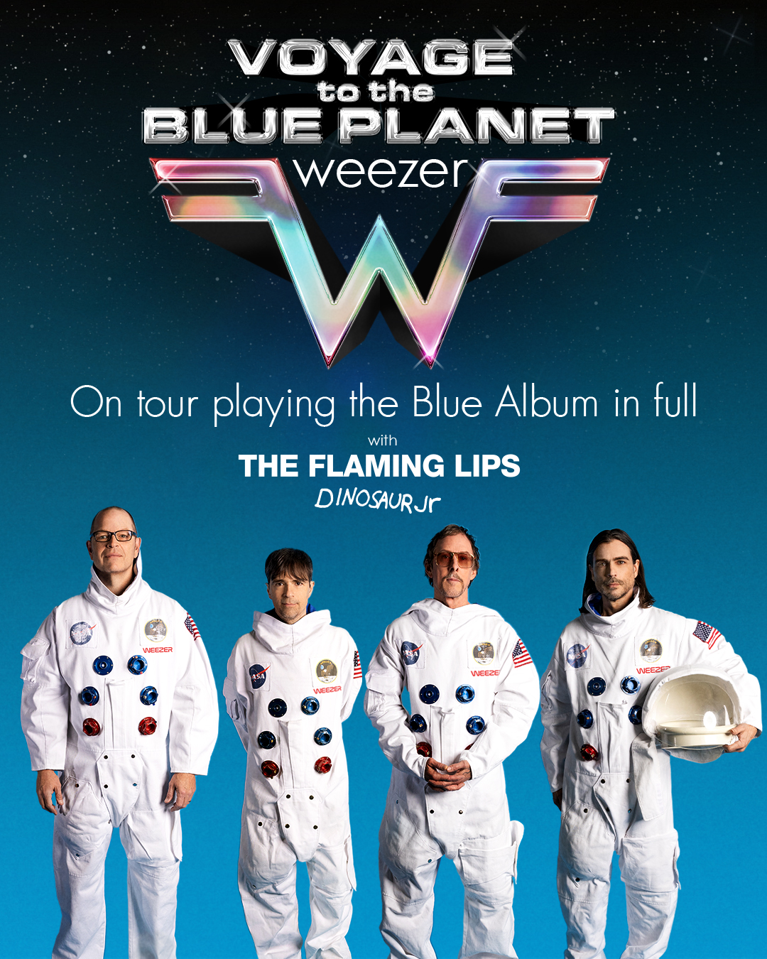 Weezer Announce Blue Album 30th Anniversary Tour With The Flaming