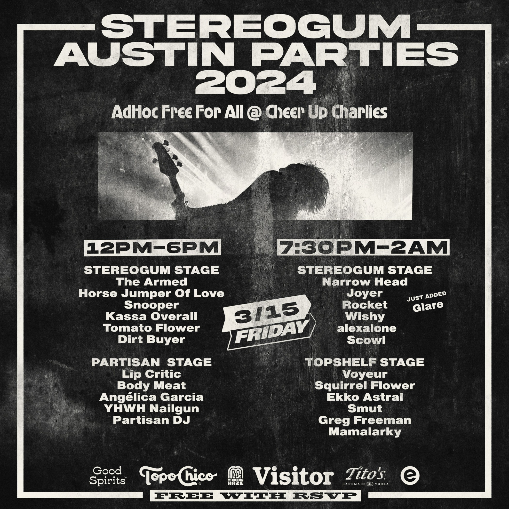 Stereogum 2024 Austin Parties SXSW Unofficial