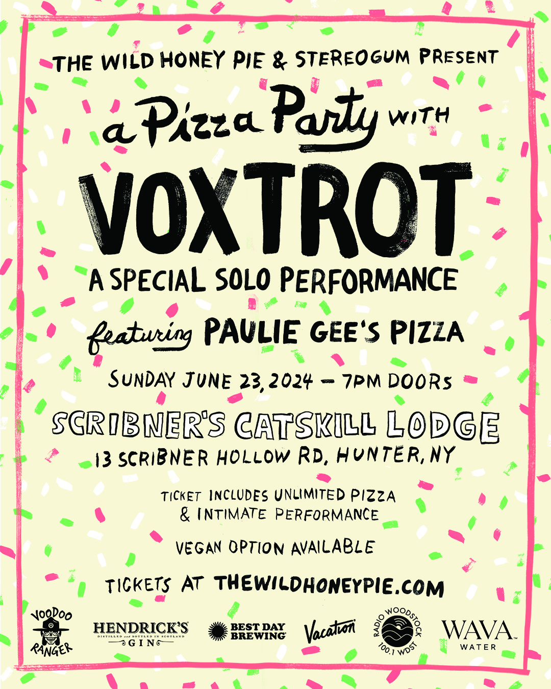 Voxtrot Pizza Party