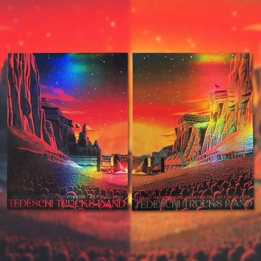 Tedeschi Trucks Band Concert Poster