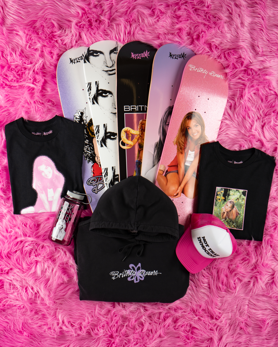 Win A Britney Spears x Welcome Skateboards Prize Package: Five