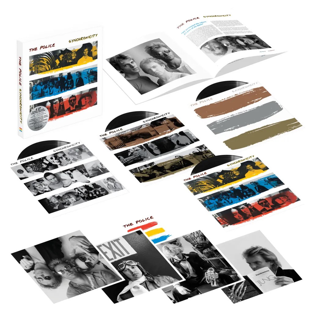 The Police 4xLP Super Deluxe Edition Box Set