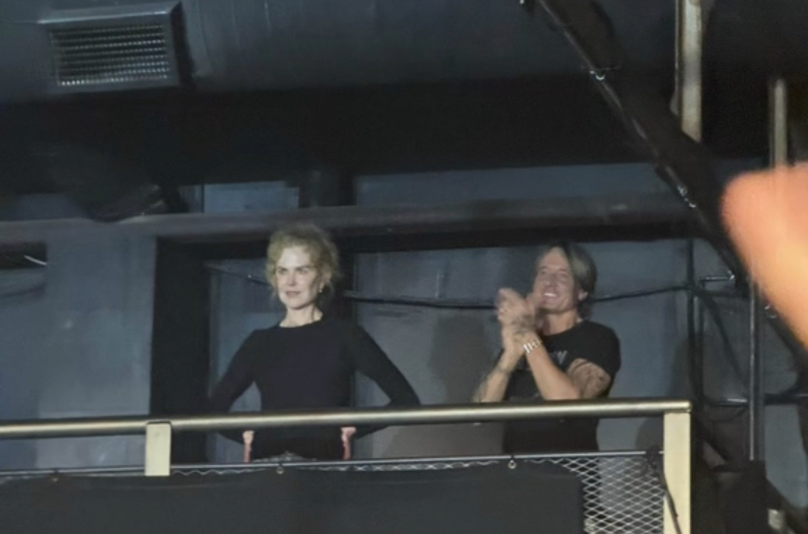 Nicole Kidman rocks out to Mk.gee in Nashville