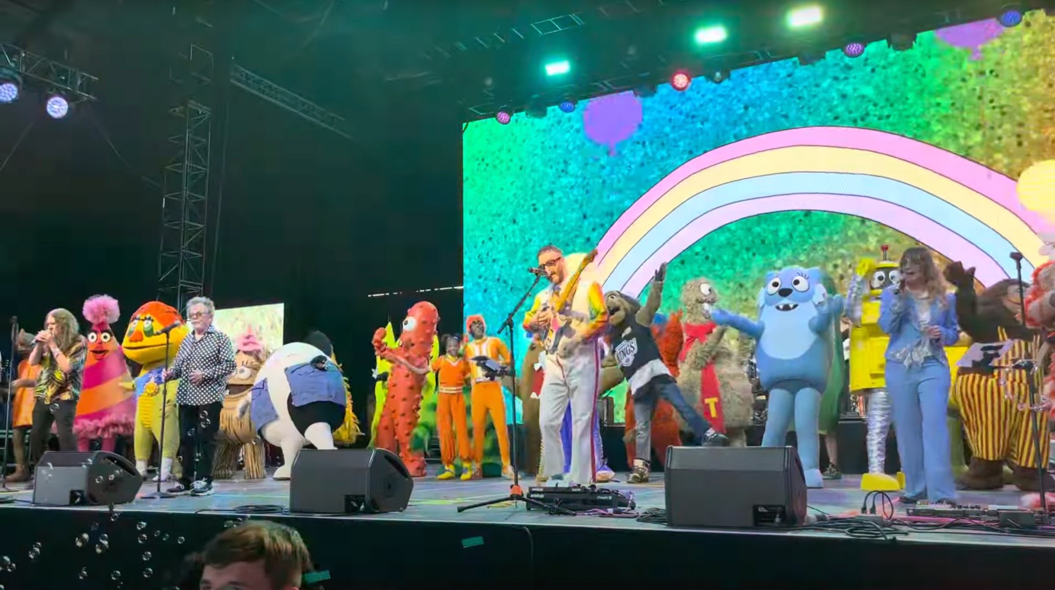 Weird Al Coachella Yo Gabba Gabba 2025