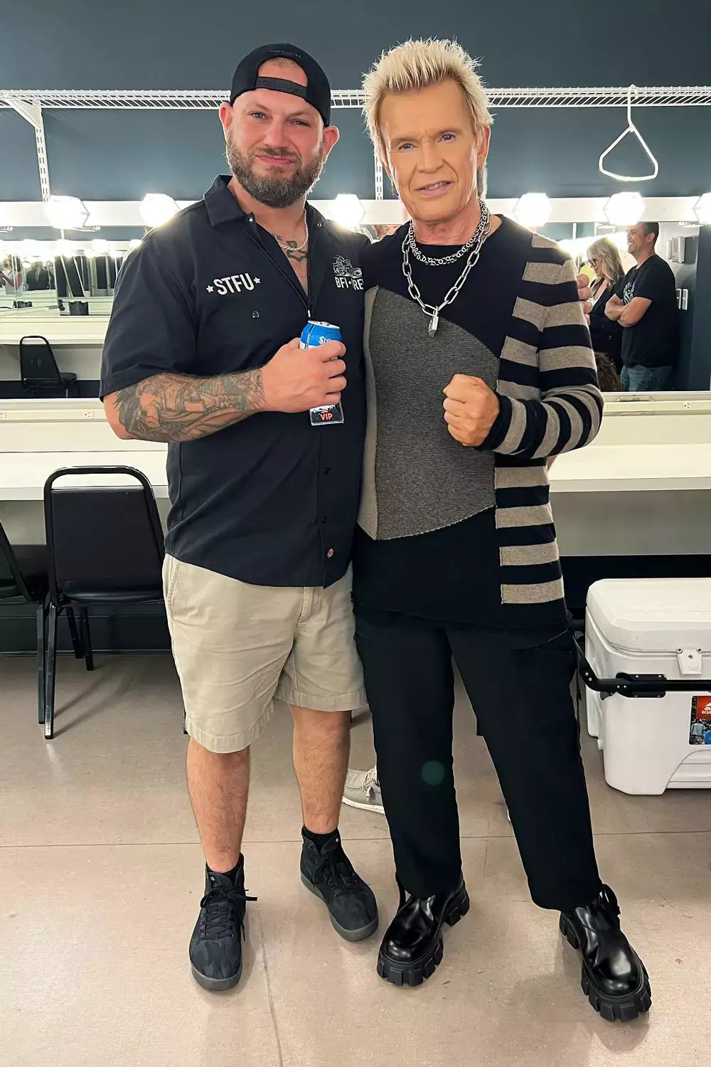 Billy Idol's long-lost son Brant Broad