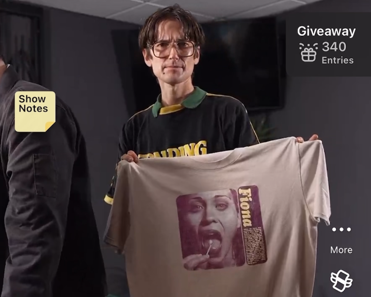 DIIV's Zachary Cole Smith Performs And Auctions Off Vintage Band T