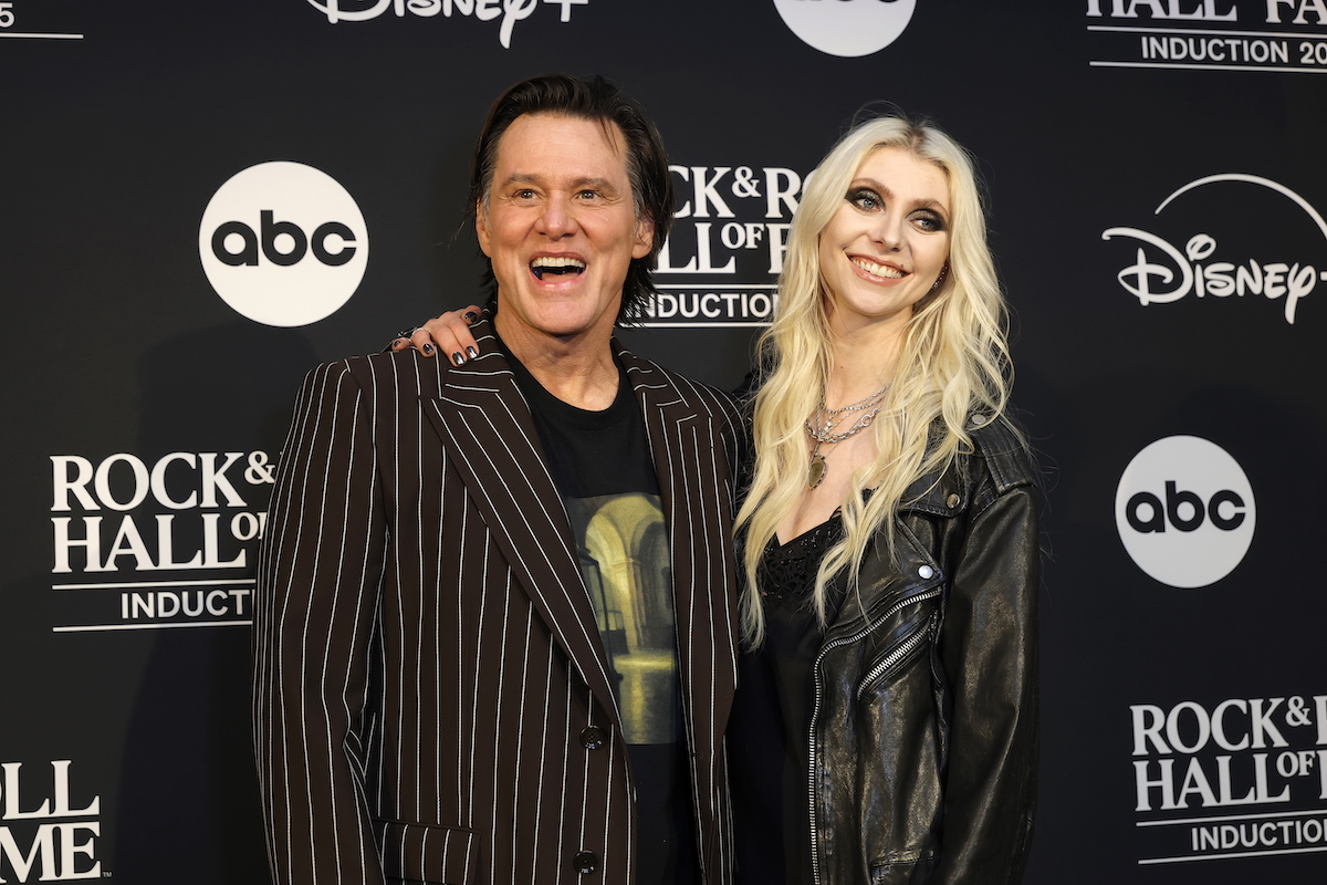 Grinch Costars Jim Carrey & Taylor Momsen Reunite To Induct Soundgarden Into The Rock & Roll Hall Of Fame