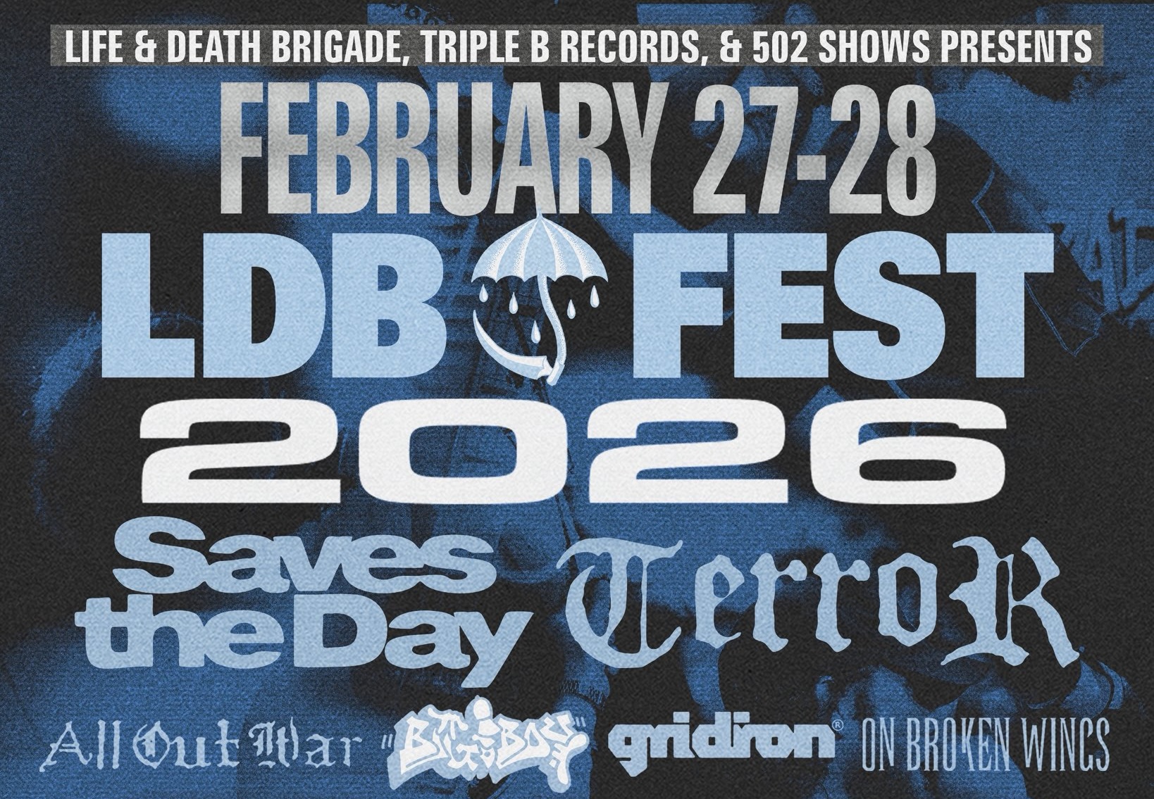 LDB Fest 2026 Has Terror, Saves The Day, On Broken Wings, Tons Of Hardcore