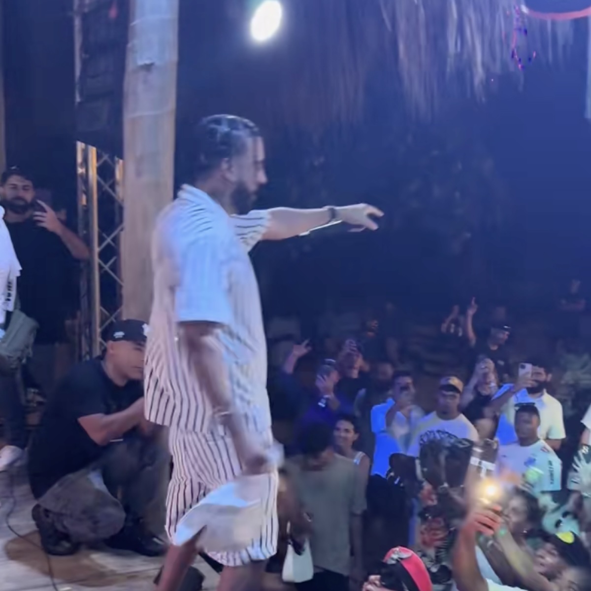 French Montana Performs For Dozens At Billy McFarland’s Fyre Fest Follow-Up