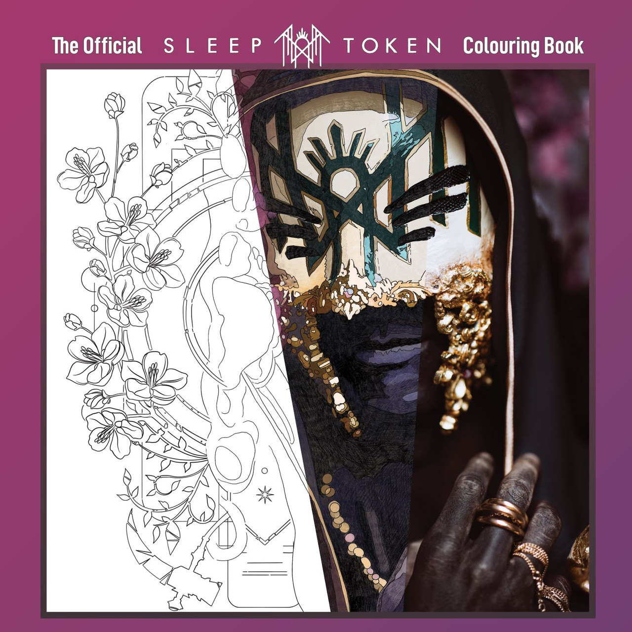 Sleep Token Unleash Debut Coloring Book