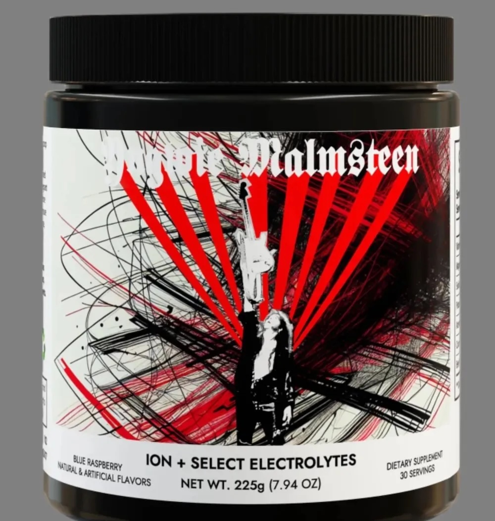 Yngwie Malmsteen Stops Selling Supplements