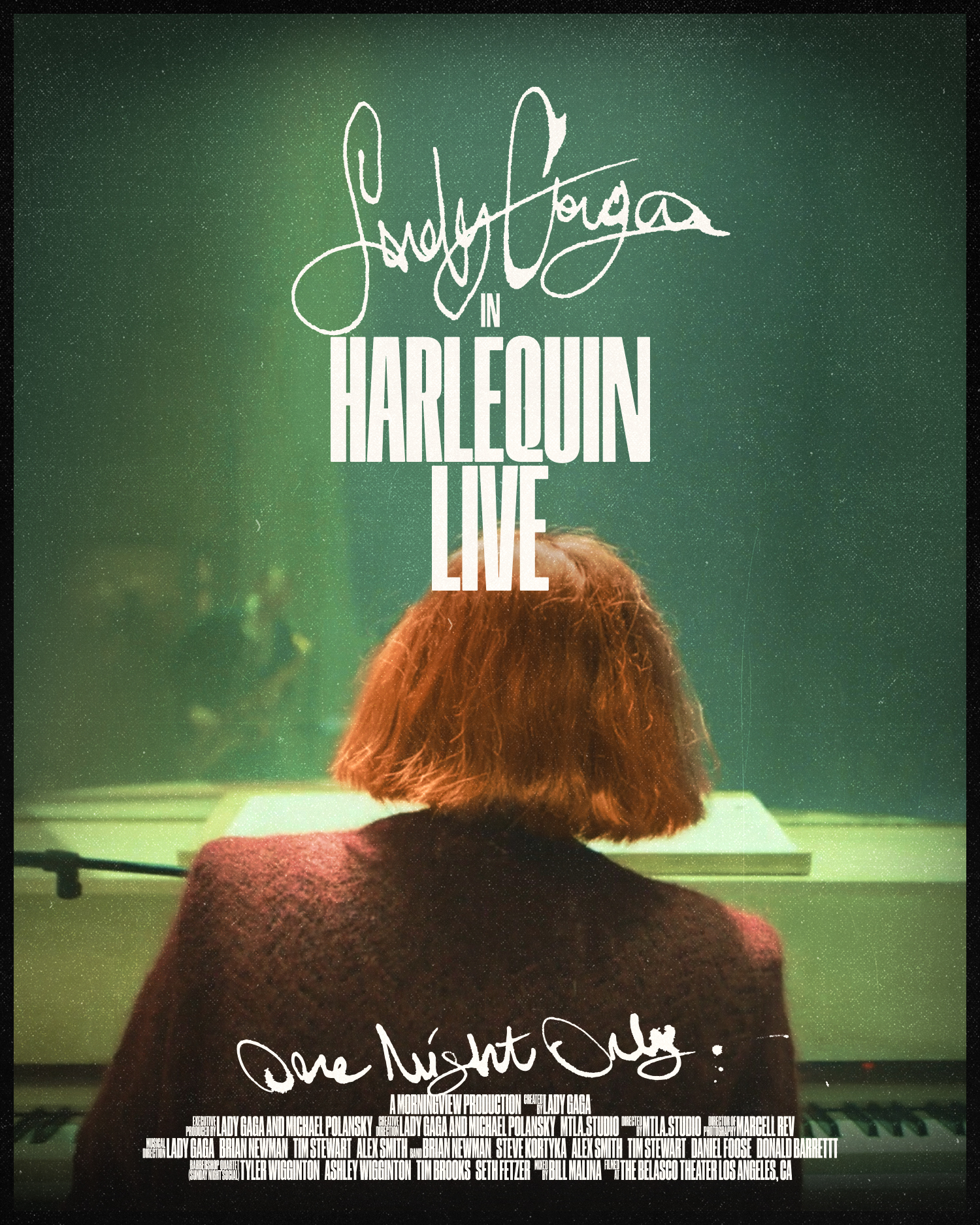 Lady Gaga Shares Harlequin Live: One Night Only Concert Film On YouTube