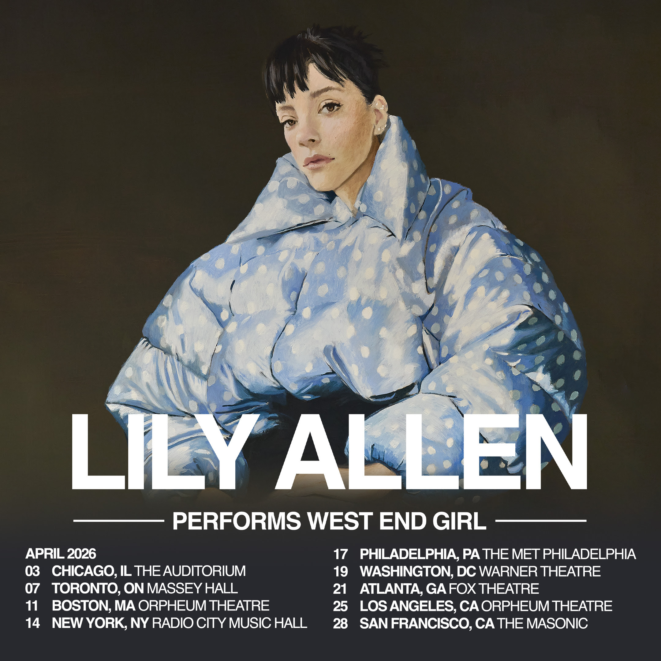 Lily Allen Announces West End Girl North American Tour