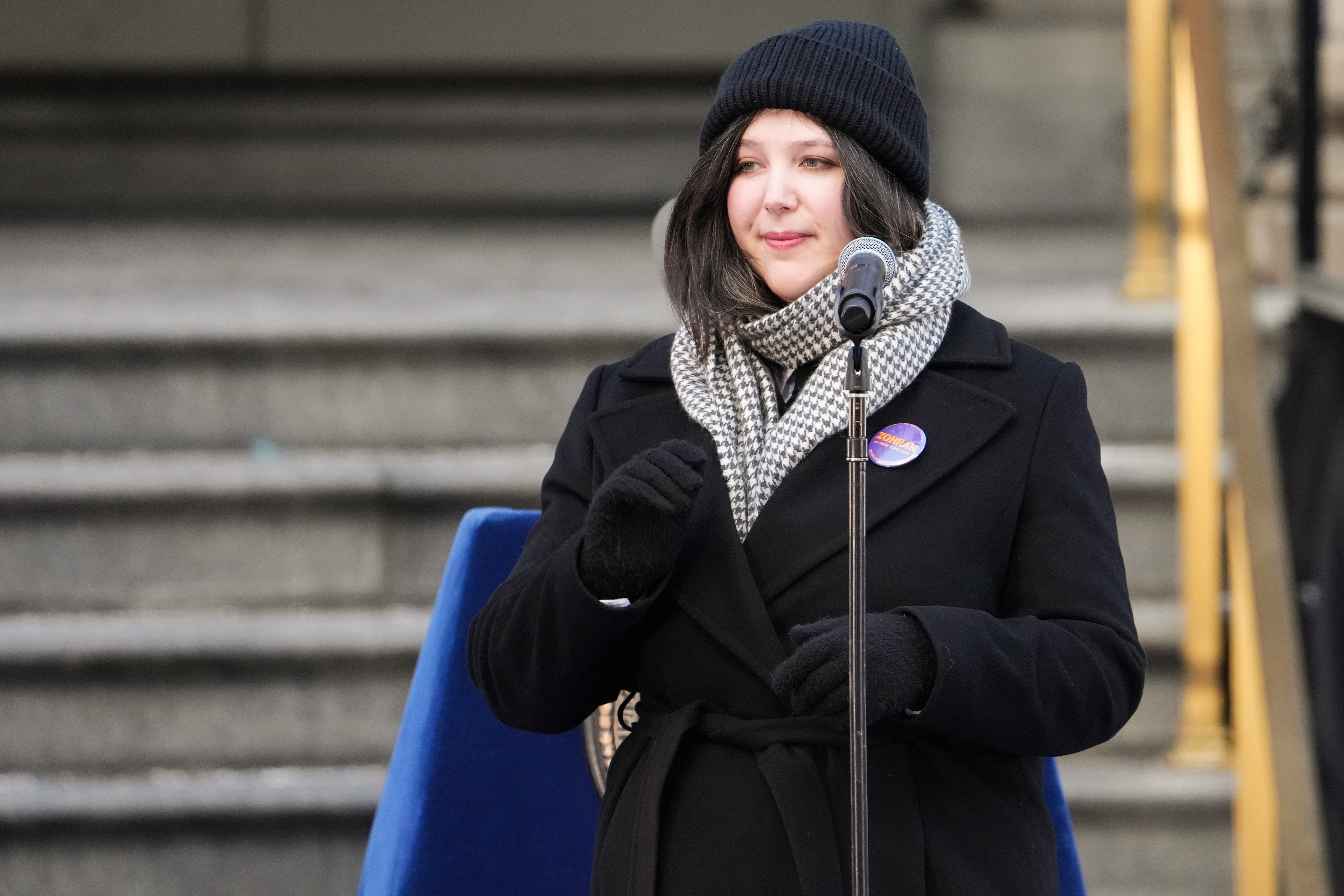 Watch Lucy Dacus Perform “Bread And Roses” At Zohran Mamdani’s Mayoral Inauguration