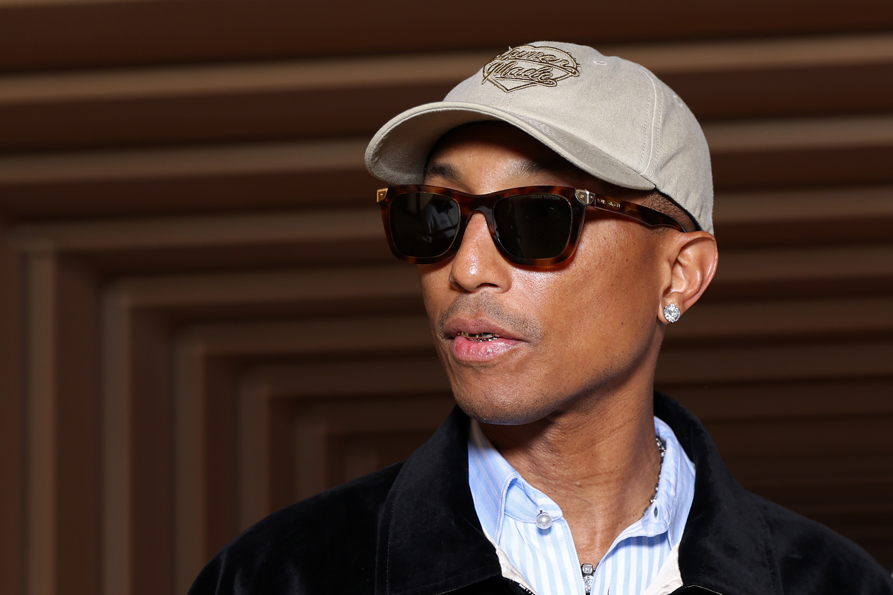 Pharrell Williams Knighted By French President Emmanuel Macron