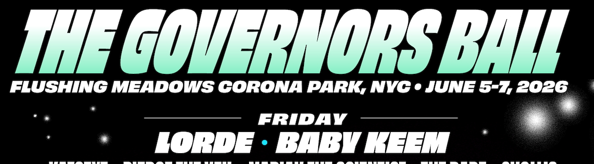 Governors Ball Announces 2026 Lineup