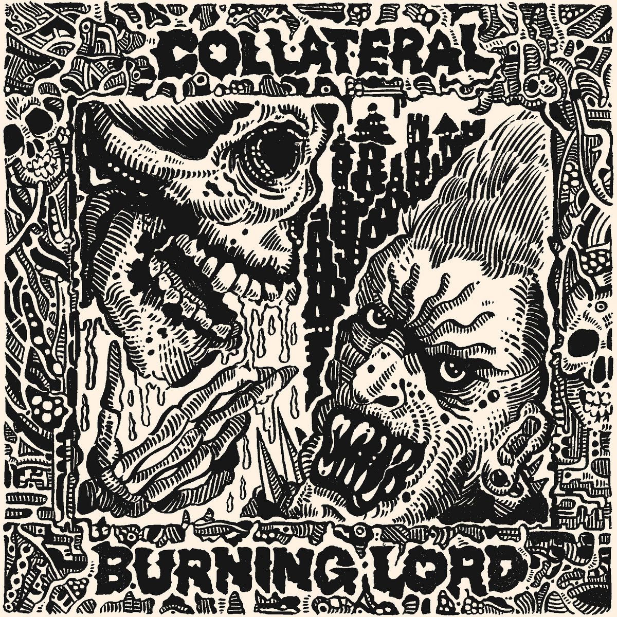 Ascendant Hardcore Bands Collateral & Burning Lord Release Furious New Split