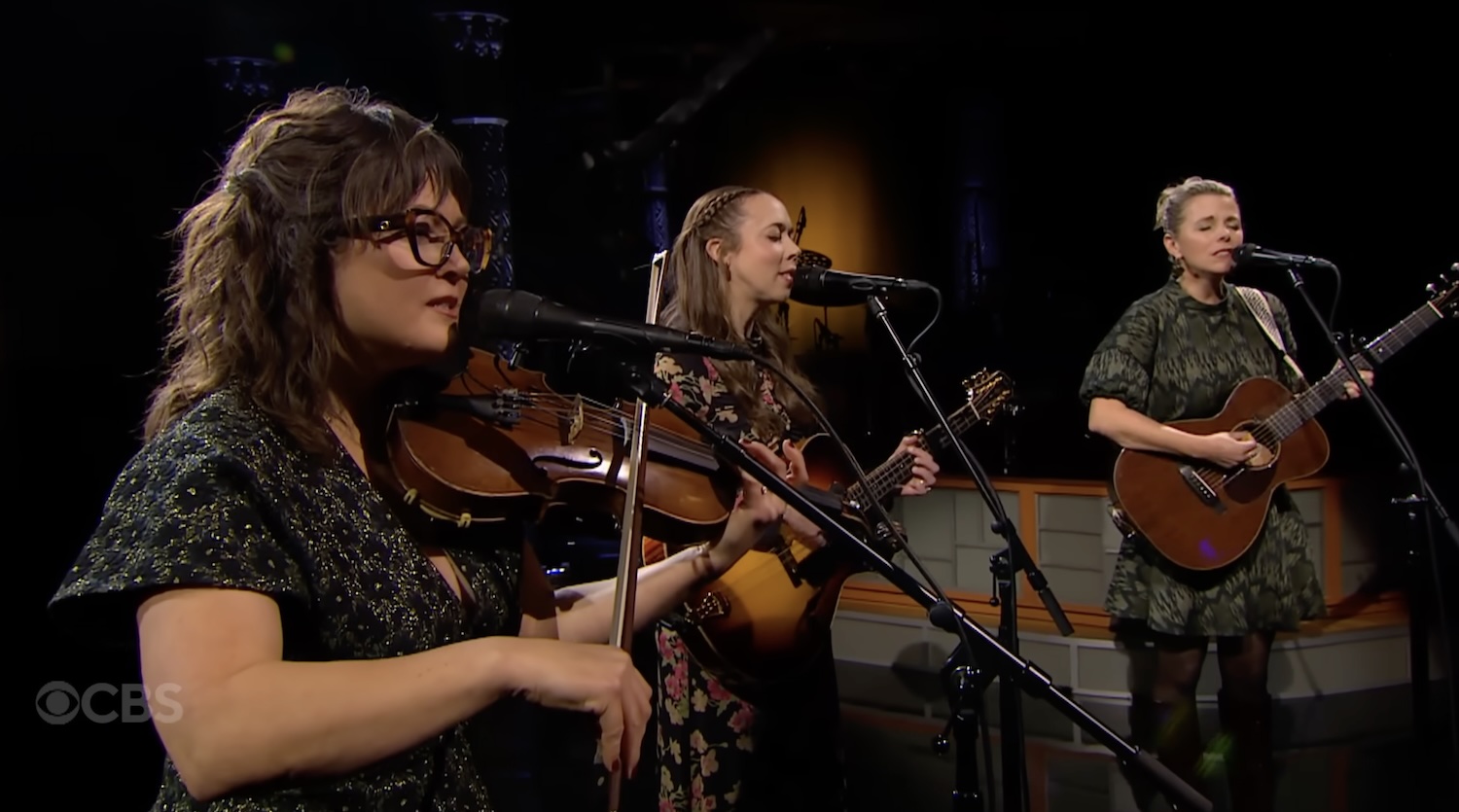 I’m With Her Make TV Debut On Colbert, Cover Paul Simon