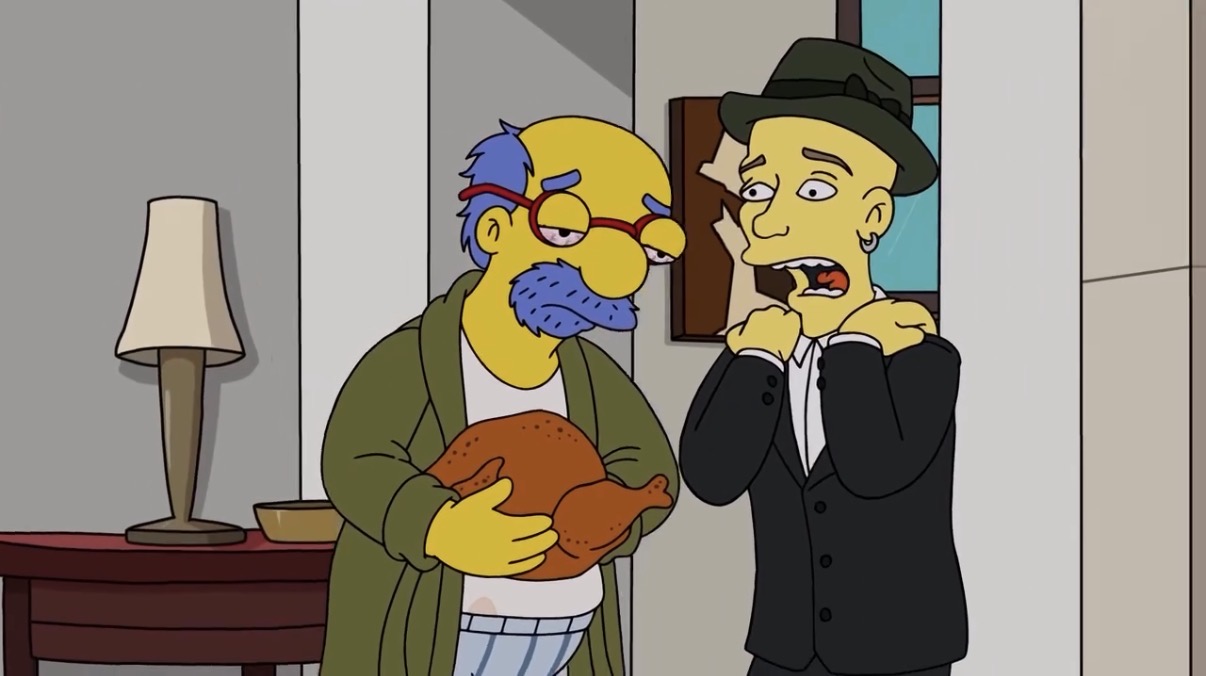 Michael Stipe Returns To Springfield To Sing About Kirk Van Houten’s Eating Habits