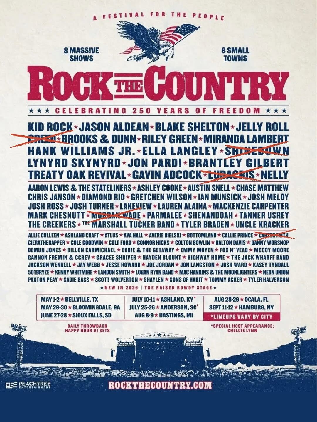 Rock The Country Addresses Canceled South Carolina Fest