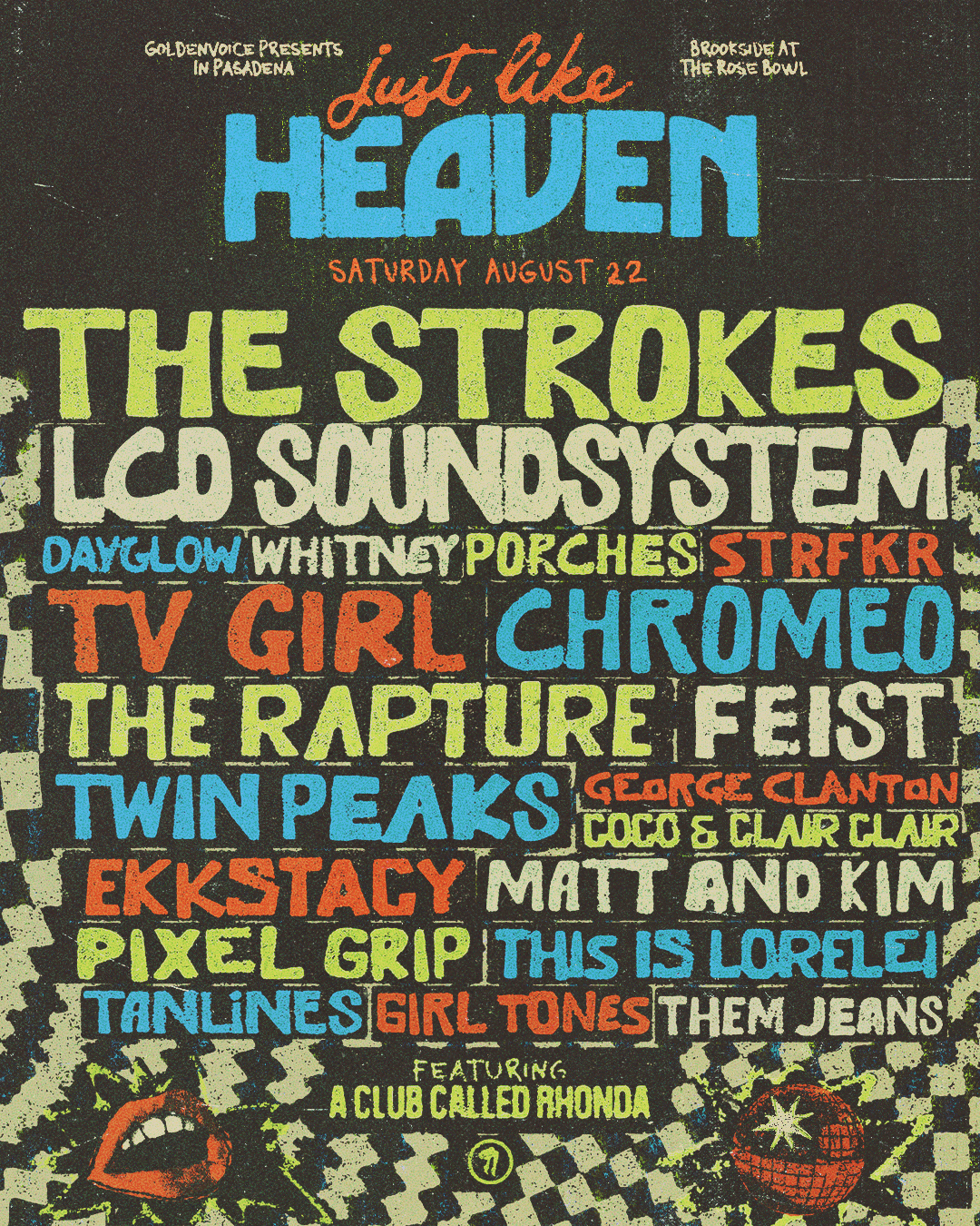 Just Like Heaven Reveals 2026 Lineup Topped By The Strokes & LCD Soundsystem