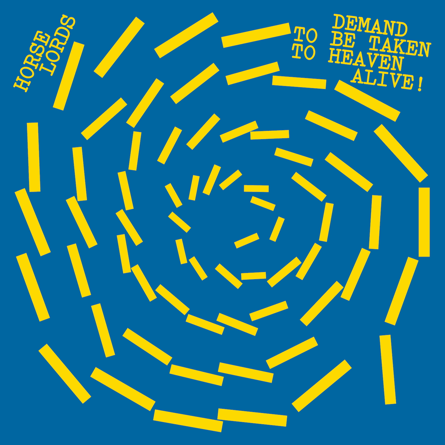 Horse Lords Announce New Album Demand To Be Taken To Heaven Alive!: Hear Two Tracks