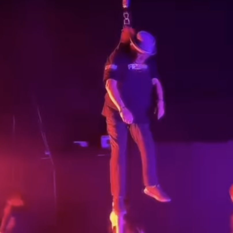 73-Year-Old Viral Rapper Passes Out While Suspended Onstage, Announces Tour From Hospital Bed