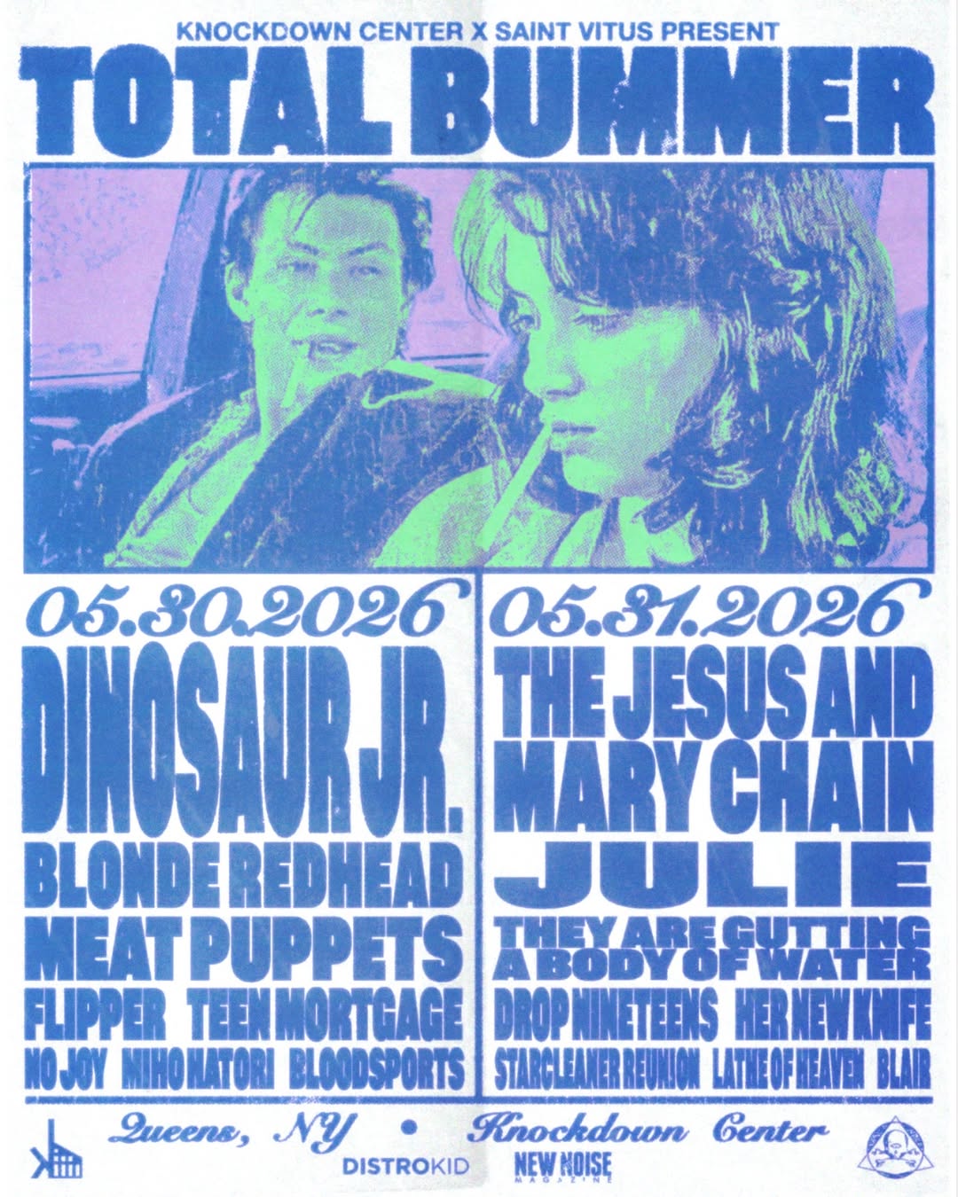 Total Bummer Fest Has Dinosaur Jr., Jesus And Mary Chain, Lots Of Guitar Music