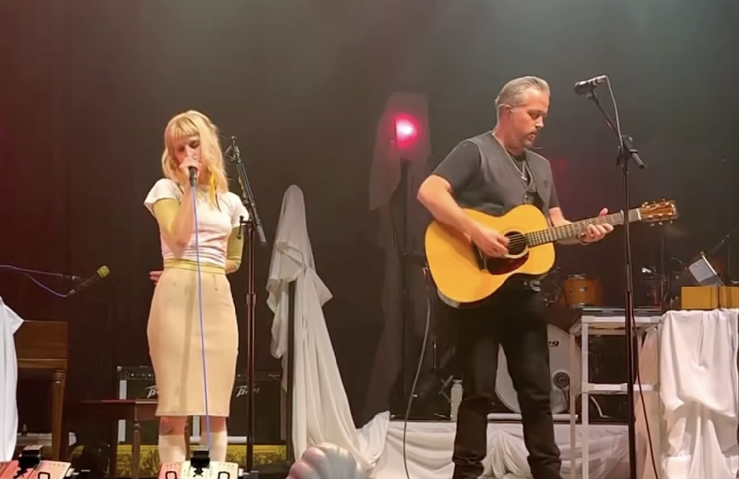 Hayley Williams Covers “Cover Me Up” With Jason Isbell In NYC