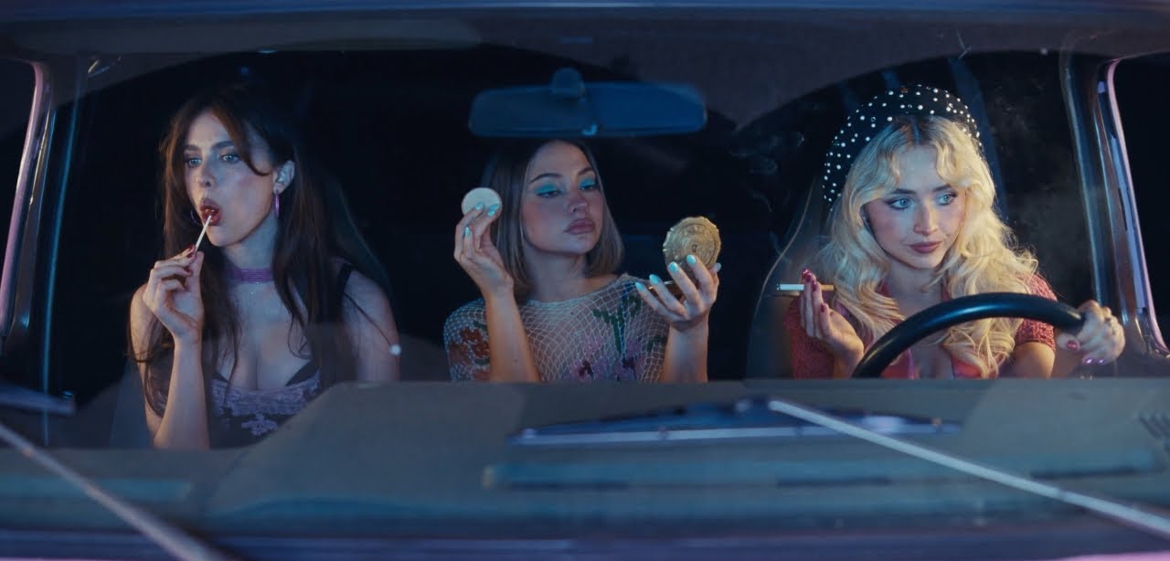 Sabrina Carpenter Releases “House Tour” Video Starring Margaret Qualley And Madelyn Cline