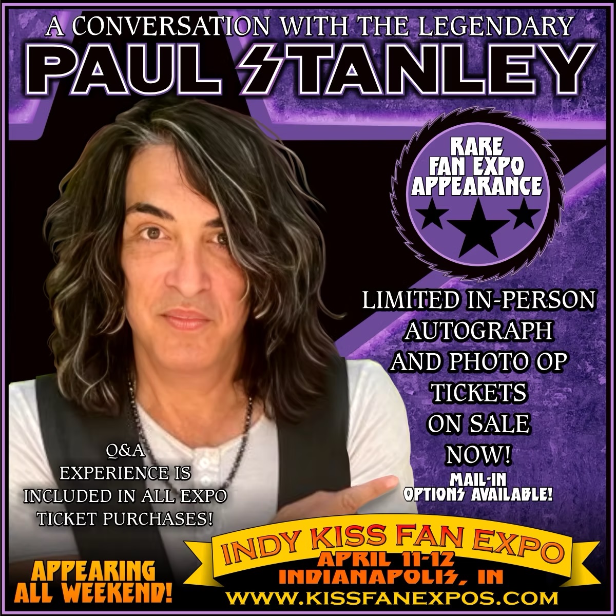 Paul Stanley Got A Little Kid To Do Masked Wolf Karaoke At Indy KISS Fan Expo