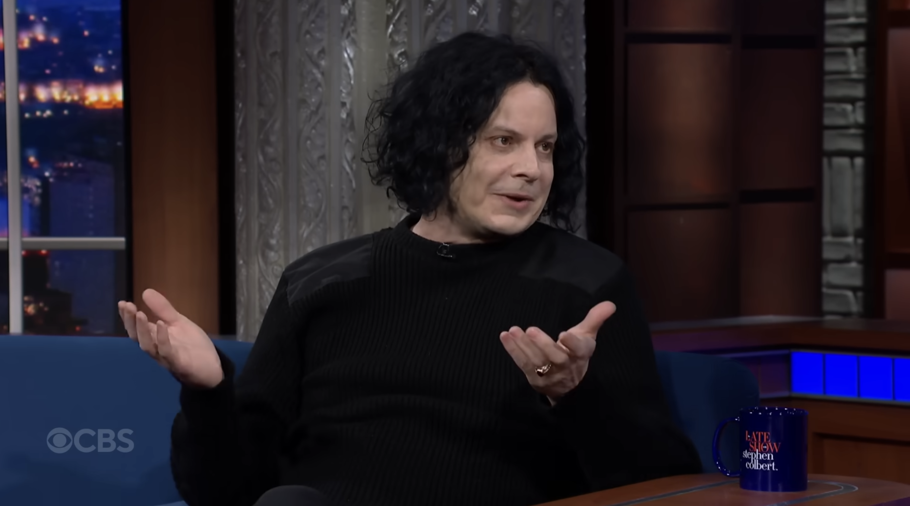 Last-Minute Coachella Addition Jack White Talks AI, Artemis II, Poetry, Upholstery, And His Late Mother On Colbert