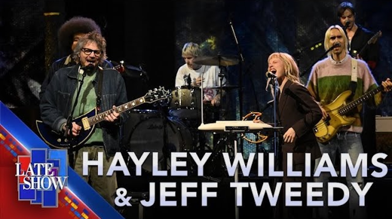 Hayley Williams & Jeff Tweedy Cover Unknown Mortal Orchestra On Colbert