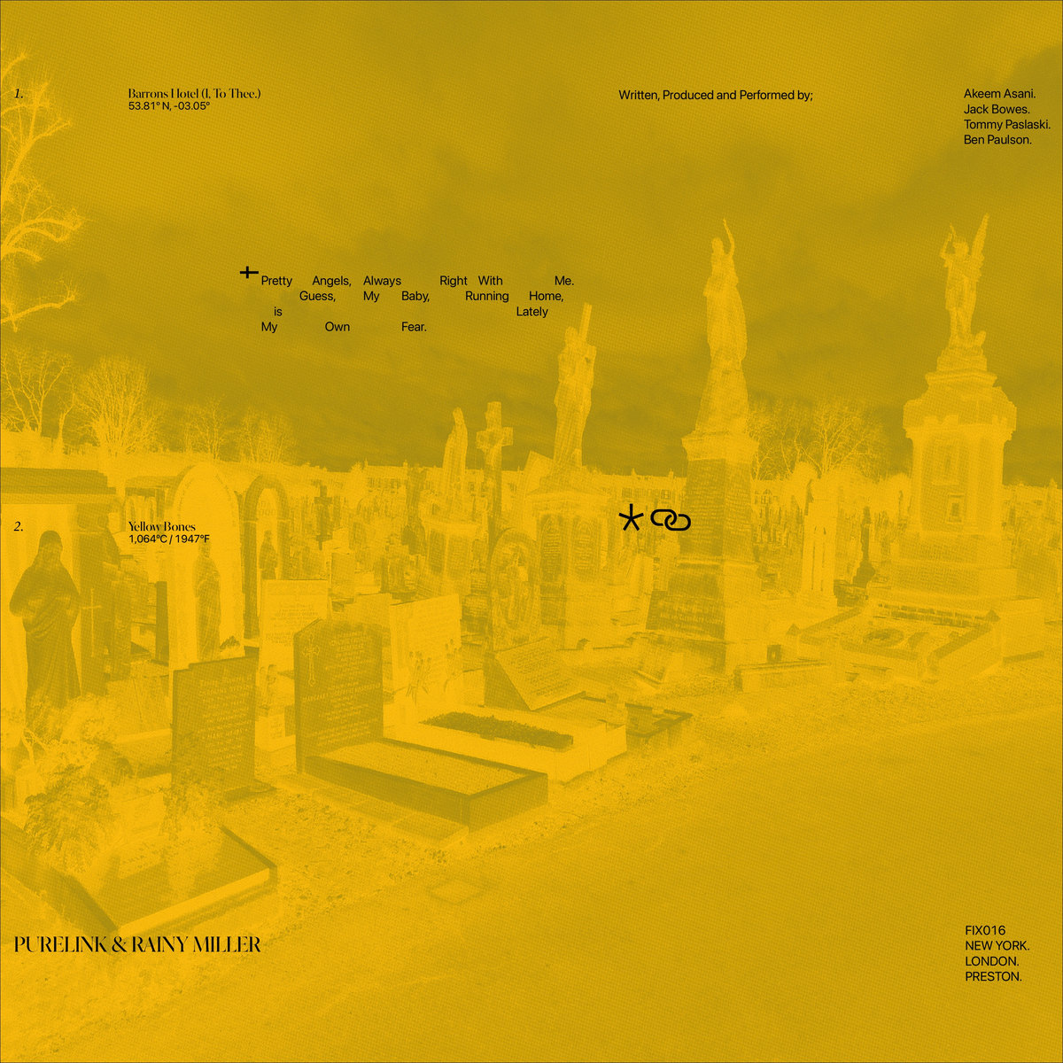 Purelink & Rainy Miller – “Barrons Hotel (I, To, Thee.)” & “Yellow Bones”