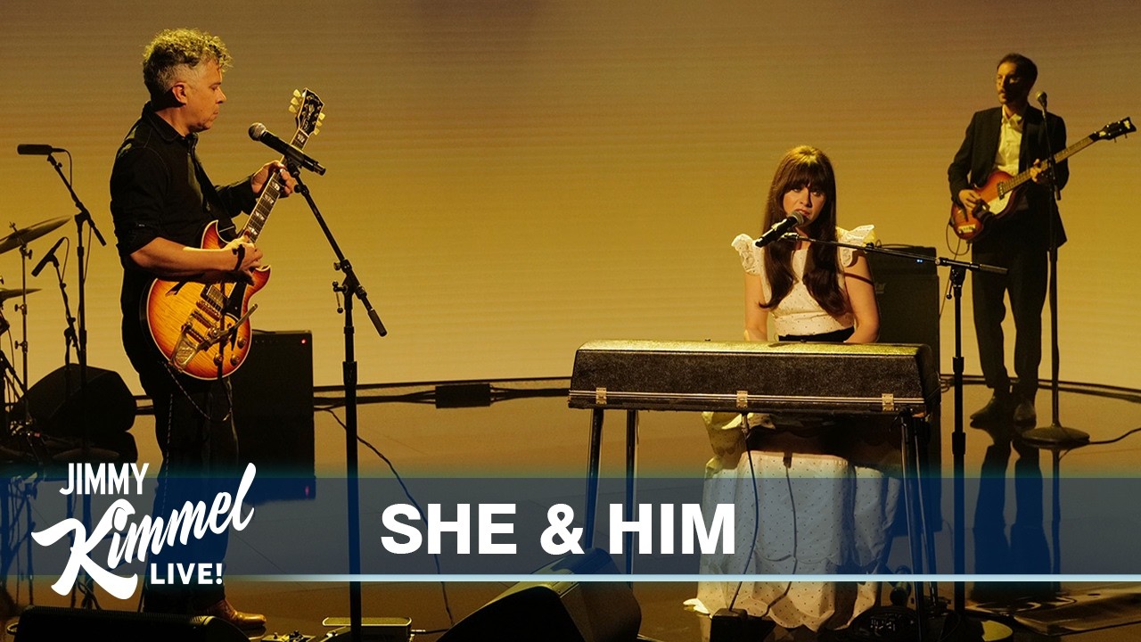 She & Him Bring TikTok Hit To Kimmel For First Performance In Four Years