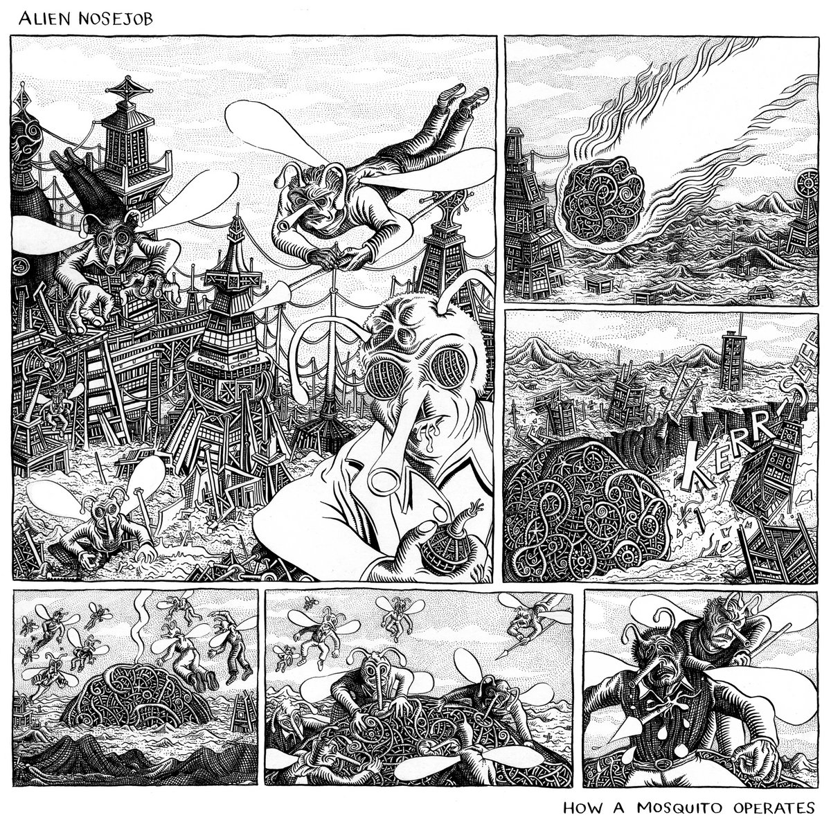 Alien Nosejob Announce New Album How A Mosquito Operates: Hear “Live Like The Crowd”