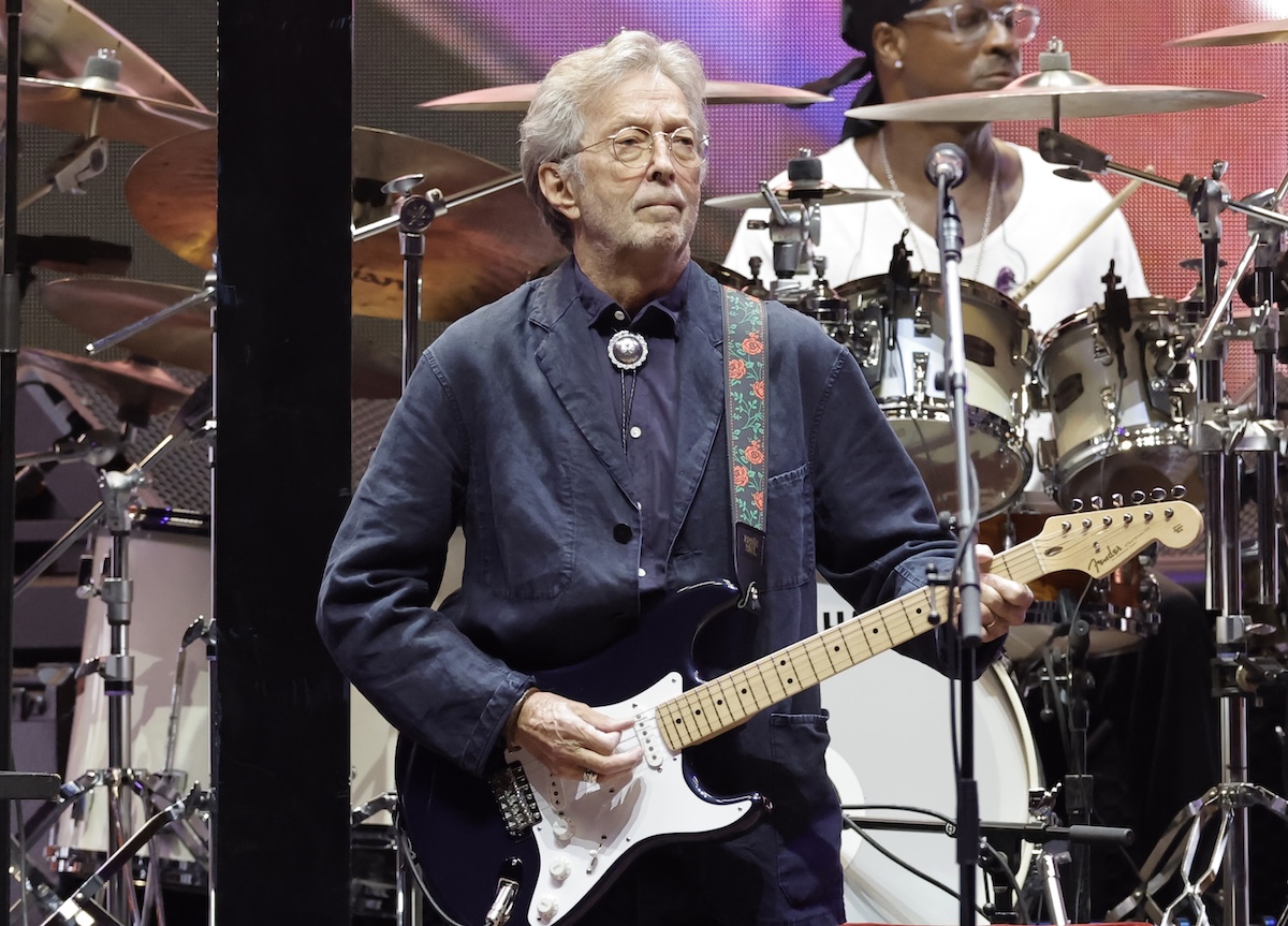 Eric Clapton Calls Off Madrid Encore After Fan Throws Vinyl At Him
