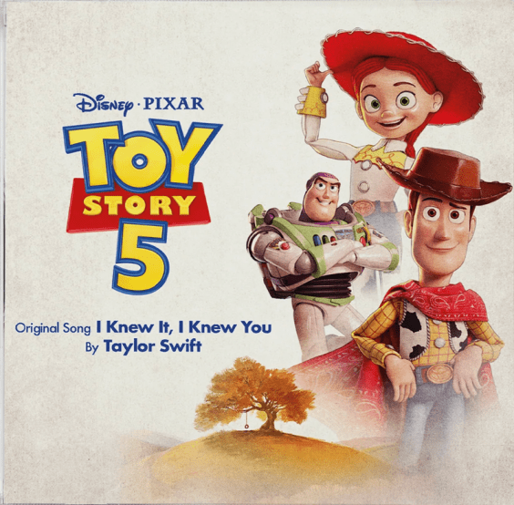 Taylor Swift Reveals New Song for Toy Story 5, “I Knew It, I Knew You”