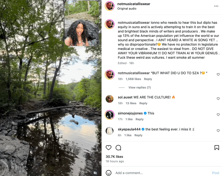 Music World Rocked: SZA Slams AI Exploitation of Black Artists! — photo 9