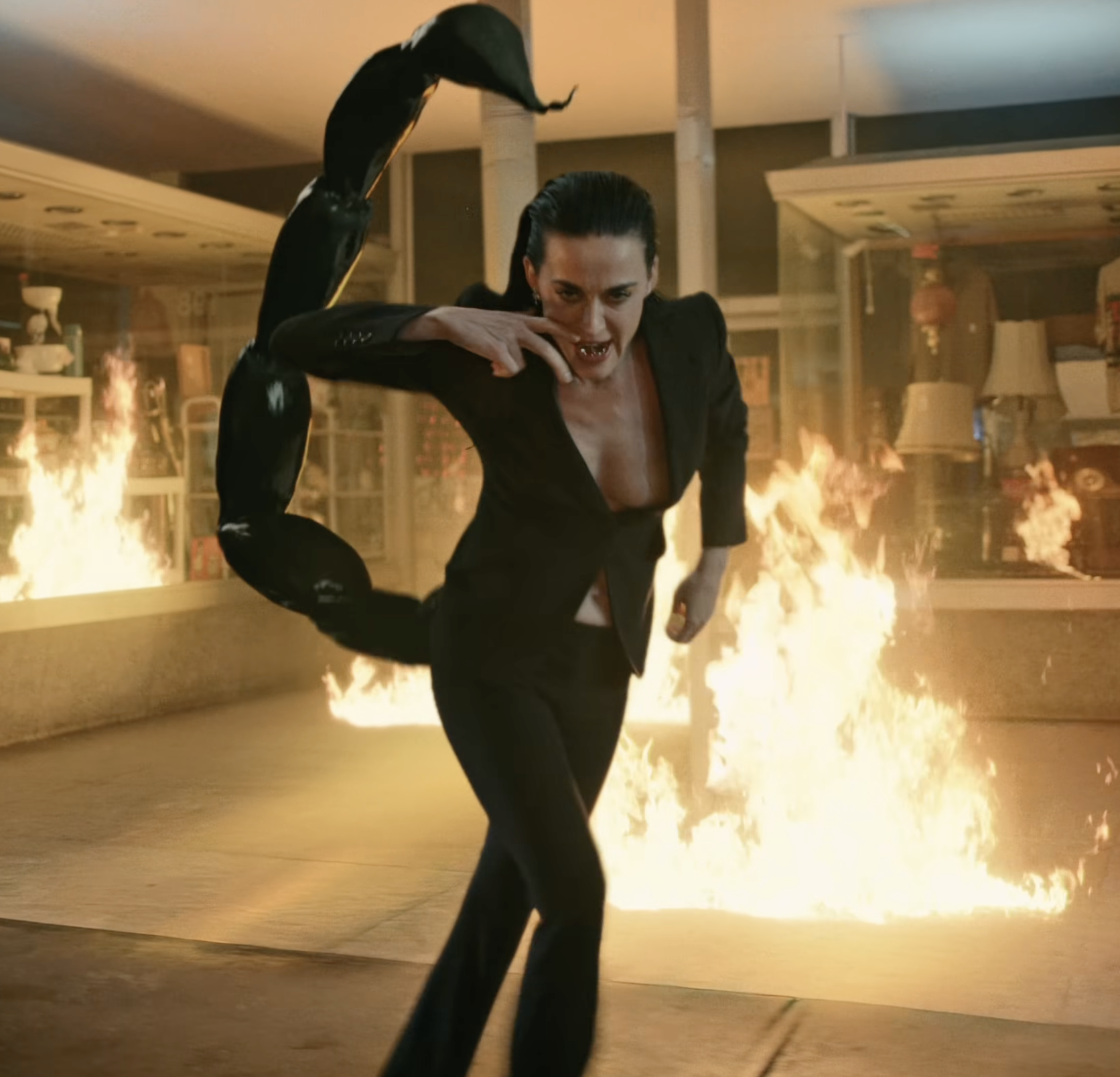 Katy Perry Unleashes Fiery Scorpion Tail in New Video — photo 3