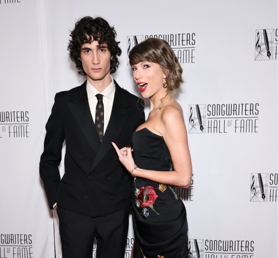 Taylor Swift Declares “Sombr Is The Future” and Quotes Yellowstone at Songwriters Hall of Fame