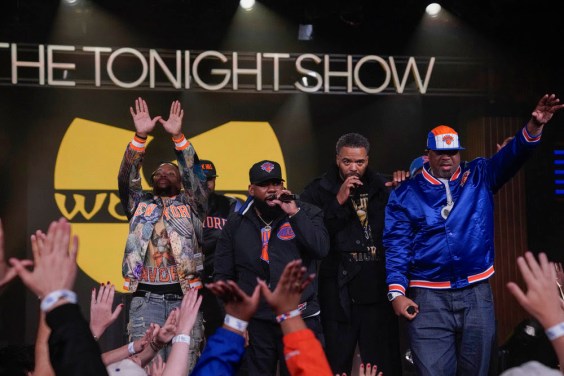 Wu-Tang Clan Once Again Celebrate The New York Knicks On Fallon image