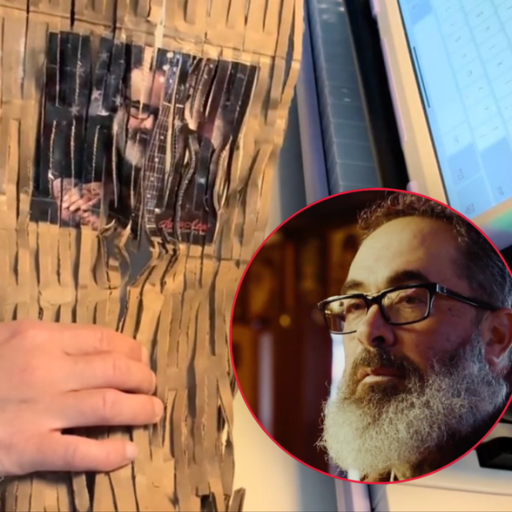 Aaron Lewis Reacts After Shredded Copy Of His MAGA Album Cover Is Used As Taylor Swift Merch Packaging image