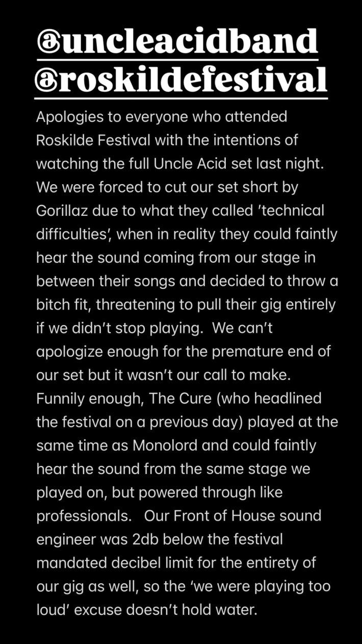 Gorillaz Roskilde Curse Strikes Again, Unleashing Drummer’s Fury! — photo 7