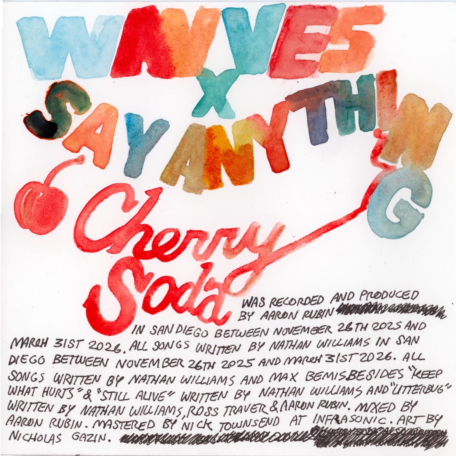WHOA! Say Anything and Wavves Drop Joint Album - Get the Scoop! — photo 3
