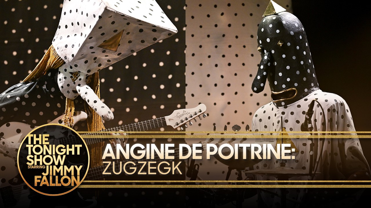 Angine de Poitrine Make US TV Debut On Fallon