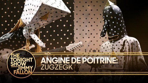 Angine de Poitrine Make US TV Debut On Fallon image