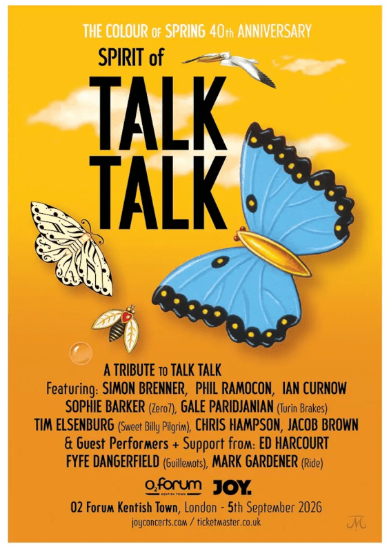 Spirit Of Talk Talk Celebrates 40 Years Of The Colour Of Spring In London image