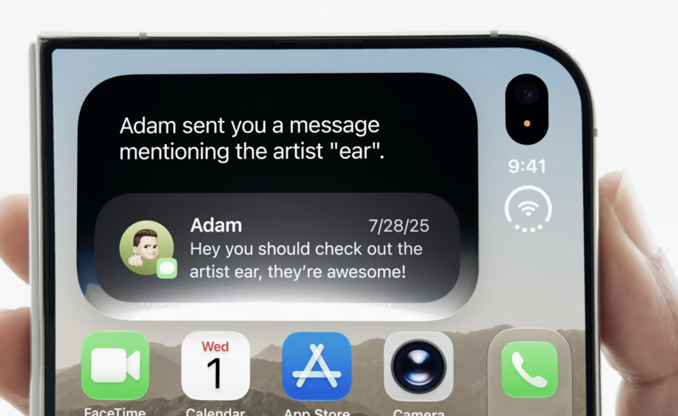 ear Featured In iPhone Duo Commercial