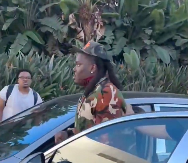 Lucki Rapper Wallpapper Lucki Slashed At ComplexCon As Playboi Carti Looks On